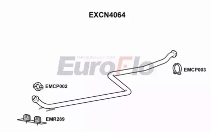 Труба выхлопного газа EuroFlo EXCN4064