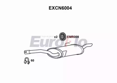 Амортизатор EuroFlo EXCN6004