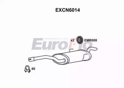 Амортизатор EuroFlo EXCN6014