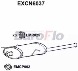 Амортизатор EuroFlo EXCN6037