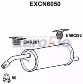 Амортизатор EuroFlo EXCN6050