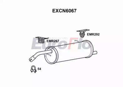 Амортизатор EuroFlo EXCN6067