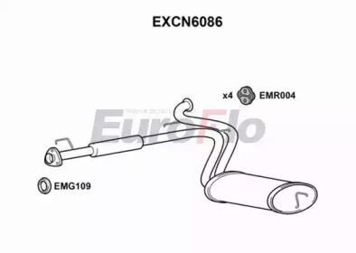 Амортизатор EuroFlo EXCN6086