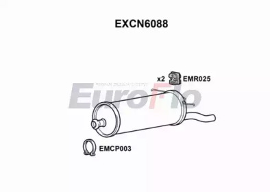 Амортизатор EuroFlo EXCN6088