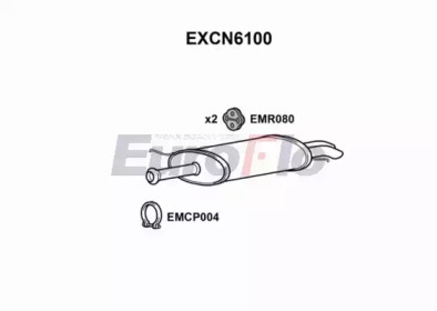 Амортизатор EuroFlo EXCN6100