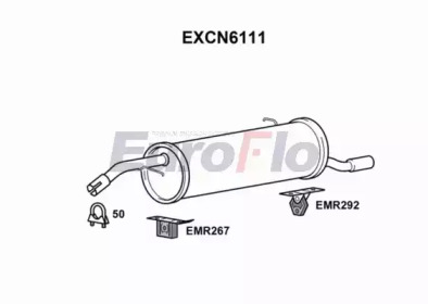 Амортизатор EuroFlo EXCN6111