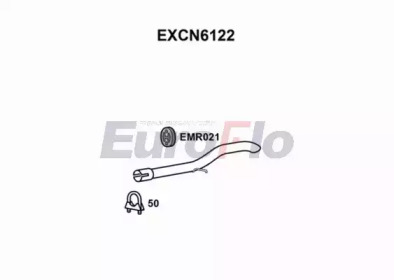 Насадка выпускной трубы EuroFlo EXCN6122