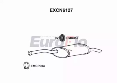 Амортизатор EuroFlo EXCN6127