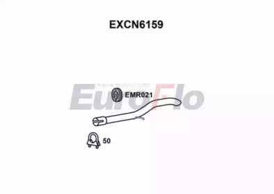 Насадка выпускной трубы EuroFlo EXCN6159