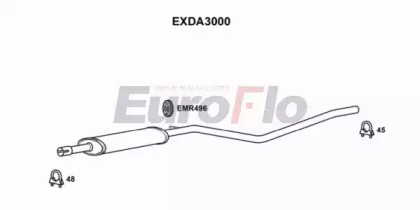 Амортизатор EuroFlo EXDA3000