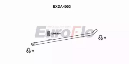 Трубка EuroFlo EXDA4003