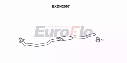 Труба выхлопного газа EuroFlo EXDN2057