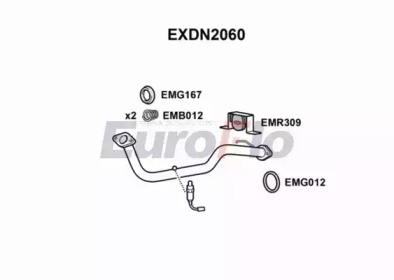 Трубка EuroFlo EXDN2060