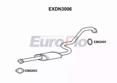 Амортизатор EuroFlo EXDN3006