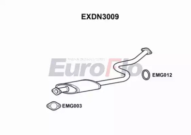 Амортизатор EuroFlo EXDN3009