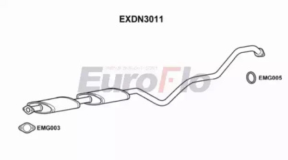 Амортизатор EuroFlo EXDN3011