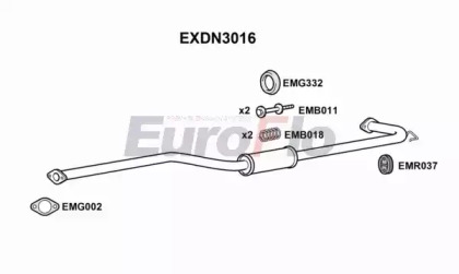 Амортизатор EuroFlo EXDN3016