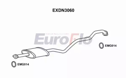 Амортизатор EuroFlo EXDN3060