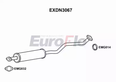 Амортизатор EuroFlo EXDN3067