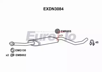 Амортизатор EuroFlo EXDN3084