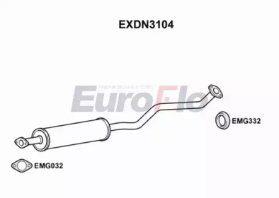 Амортизатор EuroFlo EXDN3104