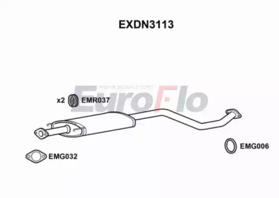 Амортизатор EuroFlo EXDN3113