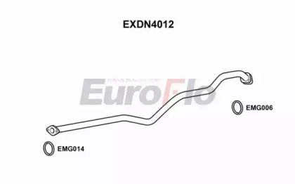 Трубка EuroFlo EXDN4012