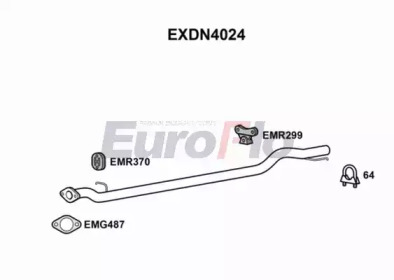 Трубка EuroFlo EXDN4024