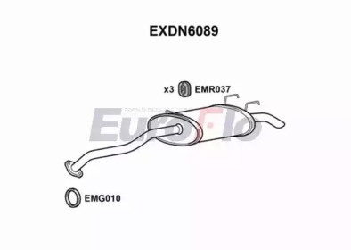 Амортизатор EuroFlo EXDN6089