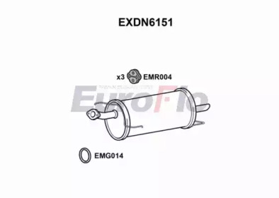 Амортизатор EuroFlo EXDN6151