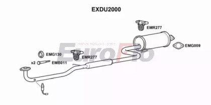 Трубка EuroFlo EXDU2000