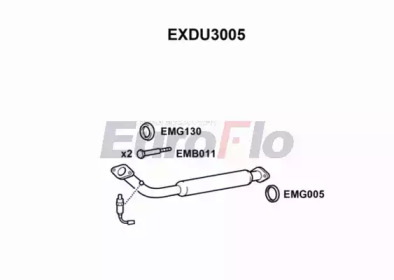 Амортизатор EuroFlo EXDU3005