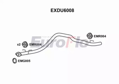 Насадка выпускной трубы EuroFlo EXDU6008