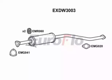 Амортизатор EuroFlo EXDW3003