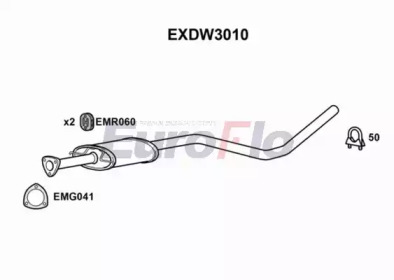 Амортизатор EuroFlo EXDW3010