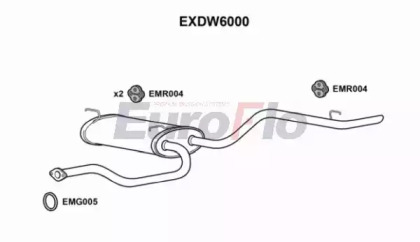 Амортизатор EuroFlo EXDW6000