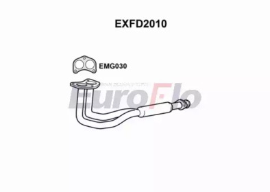 Труба выхлопного газа EuroFlo EXFD2010