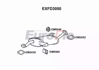 Амортизатор EuroFlo EXFD3050