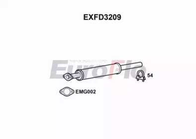 Амортизатор EuroFlo EXFD3209