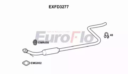 Амортизатор EuroFlo EXFD3277