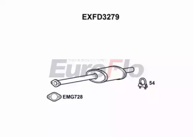 Амортизатор EuroFlo EXFD3279