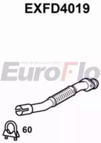 Труба выхлопного газа EuroFlo EXFD4019