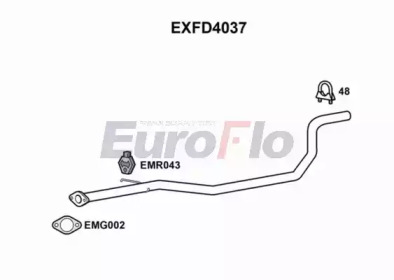 Трубка EuroFlo EXFD4037