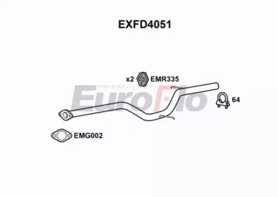 Трубка EuroFlo EXFD4051