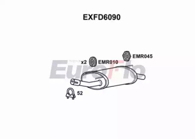 Амортизатор EuroFlo EXFD6090