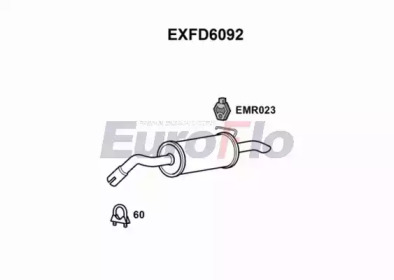 Амортизатор EuroFlo EXFD6092