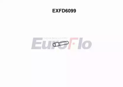 Насадка выпускной трубы EuroFlo EXFD6099