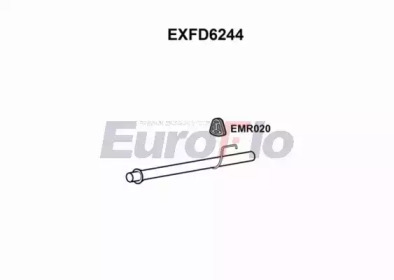 Насадка выпускной трубы EuroFlo EXFD6244