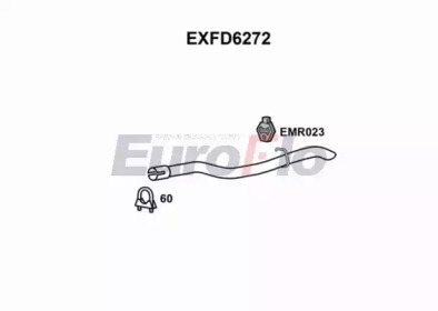 Насадка выпускной трубы EuroFlo EXFD6272