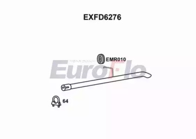 Насадка выпускной трубы EuroFlo EXFD6276